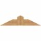 Ekena Millwork Portland Smooth Timber Gable Bracket, Western Red Cedar, 36"W x 9"H x 3 1/2"D x 5 1/2"F, 6/12 Pitch GBW036X09X0406POR00SWR - alternate 1